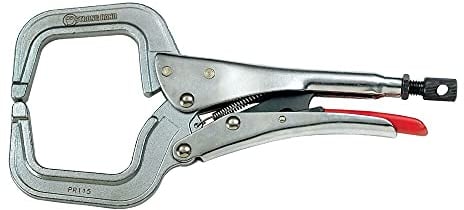 Strong Hand Tools, Locking C-Clamps with Round Tip, 11-Inch, PR115