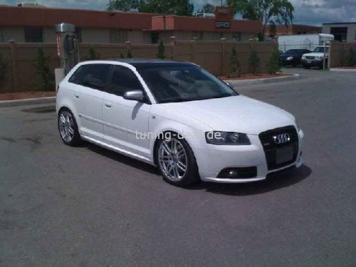 Audi Spoiler A3 Sportback 8PA S3 Heckspoiler S-Line Look Zubehör Tuning-Deal