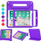 Surom iPad Case - ShockProof, Light Weight Kids Case Cover with Handle & Stand for iPad 9.7 (2018 & 2017), Purple