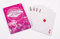AAWFHRIE Welcome to Fabulous, Las Vegas-Schild, Spielkarten (Rosa, EIN Deck)