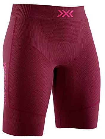 X-Bionic Invent 4.0 Laufende Laufshorts Rot Frau Grösse S