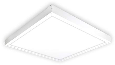 Xtend EcoLight LED Panel 62x62 dimmbar Neutralweiß 4000K 0-10V 36W 4320lm Aufbaurahmen Rasterleuchte Montagerahmen Einlegeleuchte PLs3.0