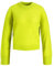 JJXX Jxember LS Fluffy Crew Neck Knit Noos Maglione, Verde Lime, S Donna