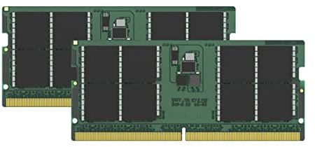Kingston Branded Memory 64GB (2x32GB) Kit of 2 DDR5 4800MT/s SODIMM Module KCP548SD8K2-64 Memoria Laptop