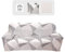 Lydevo Housse de Canapé 3 Place Housse Canapé Extensible avec Accoudoir avec 2 Housses de Coussin Couverture de Canapé Élastique Universelle Antidérapante Revêtement de Canapé(3 Places,Entrelacer)
