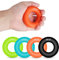 Fingertrainer, Handtraining Handtrainer 4er Set Hand Grip Trainer Strengthener, Finger Handgrifftrainer Silikon, 4 Widerstandsstufen Grifftrainer Ringe für Muskeltraining Sport, Klettern, Fitness