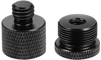 Mikrofonständer Adapter, Gewindeadapter 1/4 auf 5/8 Zoll, Stative Gewindeadapter Gewindehülse, 5/8 auf 1/4 Adapter Mikrofon Schraubadapter für Mikrofonhalter,Kamera Monitor,Stativ, Mikrofonhalter