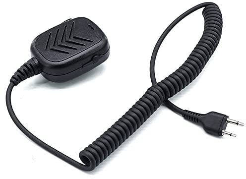 SHAWOROCE CB Microphone Replacement for Uniden 044 040 Yaesu FT-50 FT-40 FT-10 FT-11 Vertex VX200 VX500 VX310 Maxon P210 ICOM IC-V82 IC-V8 IC-4088a Handheld Shoulder Lapel Radio Speaker Ham-Mic