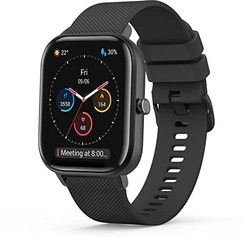 Vancle Bracelet pour Amazfit Bip/Bip Lite/Bip S/Bip S Lite/Bip U/Bip U Pro/Bip 3/Bip 3 Pro, Bracelets de rechange en silicone réglables de 20 mm pour Amazfit GTS 2 Mini/GTS 2/GTS 2e/GTS 3/ GTS 4 Mini,