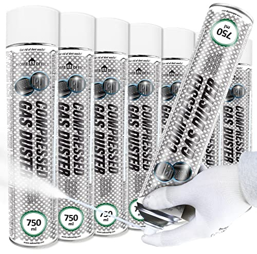 AABCOOLING Home und Office Kältespray Reiniger 7x 750ml, Icespray, Kaltreiniger, Motorpflege, von thermischen Fehlern, Reinigung, Kälte-Spray, bis -50°C