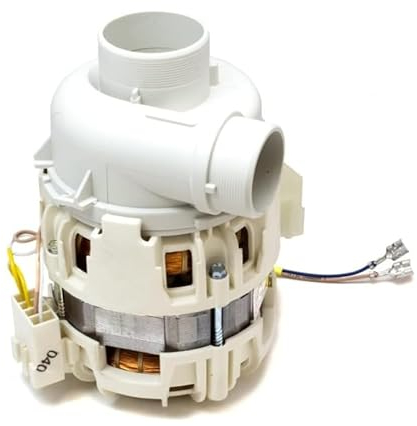 FIGEVIDA Motopompa Lavaggio Acqua Motore Lavastoviglie Compatibile per Electrolux Rex Aeg 4+2 Contatti 1111468128 50299965009
