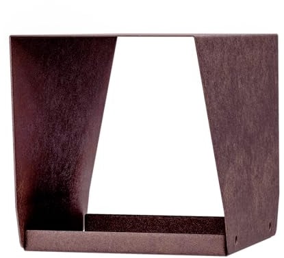 Alberts 355135 Vogelhäuschen Delta | Vogelfutterhaus aus Stahl in verschiedenen Trendfarben | Vogelhaus zum aufhängen oder hinstellen | Größe 145 x 265 x 160 mm
