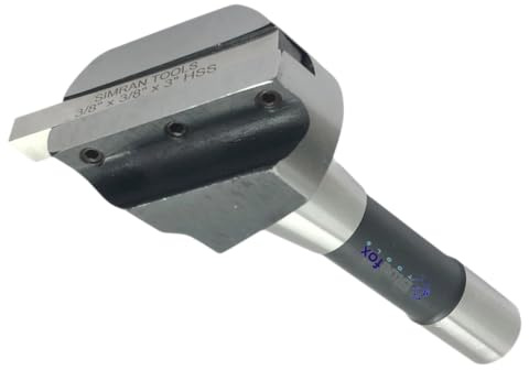 2.5 Inches Head Diameter Fly Cutter R8 Shank (7/16 UNF Drawbar) | Milling Machine | 3/8 Square HSS Tool Bit | Hardened Steel