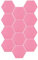 12 Stück Akustikplatten, Schallschutzplatten, Akustik Panel, Akustik Panel, Akustikpaneele Wand für Tonstudio, Büro,Studio Wanddekoration und Akustische Behandlung (Rosa)