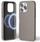 MOFT Magnetic Case for iPhone 15 Pro Max Compatible with MagSafe, MOVAS Vegan Leather Case Cover, Touch Sensation, Color Retention, Scratch & Stain Resistant, Easy to Clean, Taupe