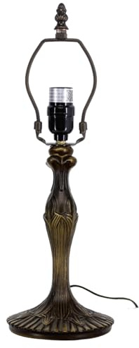 WERFACTORY 18 Inch Tiffany Table Lamp Base Replacement Only