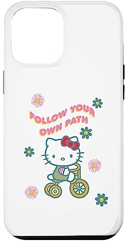 Hülle für iPhone 15 Pro Max Folge deinem eigenen Weg mit Hello Kitty