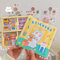 100 Stück Kawaii Sticker, Tagebuch Eines Kaninchens Cute Stickers, Niedliche Cartoon Aufkleber, DIY Scrapbooking Album Zum Dekorieren Von Tagebüchern, Notizblöcken, Handys, Laptops, Wasserbecher