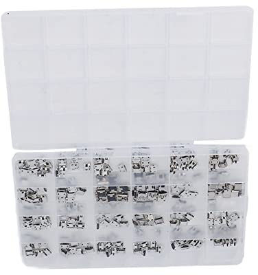 KIMISS 240 Pièces Collection de Prises Micro USB 24 Types Uniques de Connecteurs Jack en Acier Inoxydable de qualité Supérieure pour Téléphones et Ordinateurs