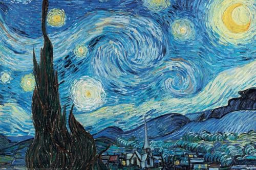 Grindstore Vincent Van Gogh Starry Night Maxi-Poster, laminiert