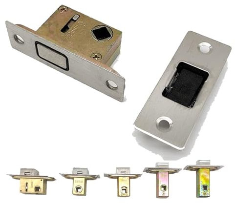 Magnetische Stummschaltung, magnetisches Schloss, geräuschloser Schlosskörper, Badezimmertür, magnetischer Schlosskern, exzentrischer Schlossrand, 22 mm, 25 mm, 30 mm, 35 mm, 40 mm, 50 mm, 1 Stück(Mar