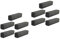BESPORTBLE 2 Sätze Grillkohle Grills Herd Kohletabletten Kohlebrennerscheibe Rotisserie Outdoor Grill Zeichenkohle Picknick-Holzkohle Holzkohleversorgung Bambus-hybrid Black 5 Stück * 2