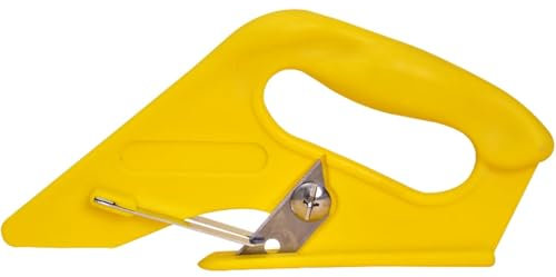 1 Pcs Universal Carpet Cutter with Heavy Duty Carpet Cutting Knife Quick Blade Change,Professional Plastic Moulded Handle Carpet Fitting Tools for Cutting Fitting Carpets Fabrics Wallpaper Cardboard