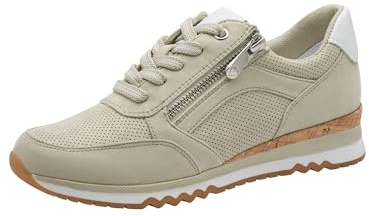 MARCO TOZZI Damen Sneaker weiches Feel Me Wechselfußbett weiches Innenfutter Vegan Modern