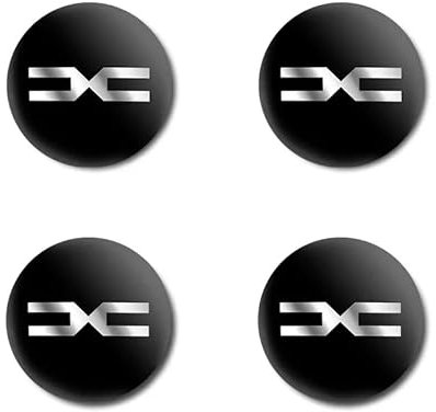 CHENXIYU 4 Stück Auto Nabendeckel Aufkleber für Dacia Sandero III Stepway 2020-2022 2022-, Radnabenabdeckung Nabenkappen Abzeichen Sticker Felgen Aufkleber,56MM