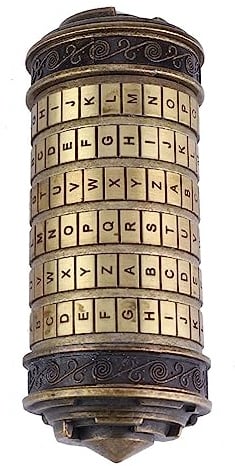 HETHLIF Codeschloss, Puzzle-Box, Romantisches Codeschloss, Romantische, Code, Cryptex-Buchstabe, Passwort-Schloss, Ringhalter für Weihnachten, Geburtstag, Valentinstag