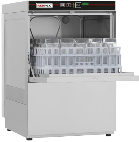 Lave-Vaisselle Frontal Revêtement Simple 35 x 35-230 V QQI 37 - Redfox