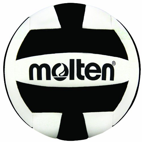 Molten Camp Volleyball (Schwarz/Weiß, offizielles Lizenzprodukt)