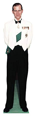 Star Cutouts Ltd Life sized cut-out of Duke of Edinburgh (1956), multicolor, regular, SC351