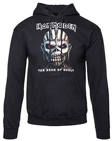 Official Iron Maiden Book of Souls Hoodie (Black) - X-Large