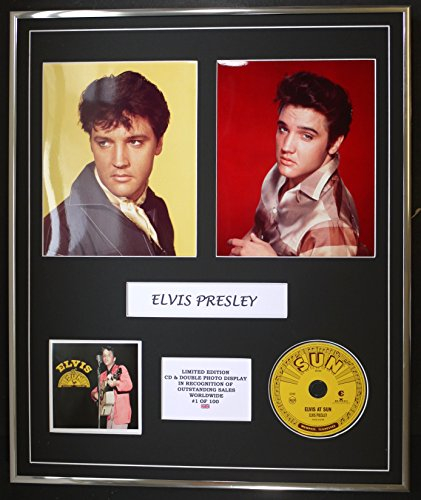 Elvis Presley / CD & Doppel-Foto-Display / LTD. Edition/COA/AT SUN
