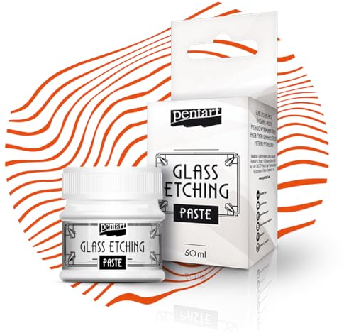Zita's Creative Glasätzungspaste 50ml - Frosteffekt, Glasätzpaste - DAS ORIGINAL! Glass Etching paste, Ätzpaste, Frosteffekt