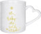 artboxONE Herztasse Baby It's Cold Outside 3 von Sylvie Wagner - Herztasse Weihnachten