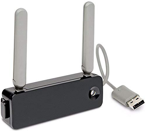 SODIAL Pour Xbox 360 Wifi Adaptateur Reseau Sans Fil A/B/G & N Adaptateur Reseau Avec Double Antenne Pour Microsoft Xbox 360