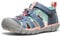 KEEN SEACAMP II CNX, Sandali Unisex - Bambini e ragazzi, Blu Flint Stone Ocean Wave, 31 EU