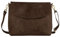 HOLZRICHTER Berlin Umhängetasche No 1-3 (L) schokoladenbraun - Elegante Handtasche & Schultertasche handgefertigt aus Premium-Leder…