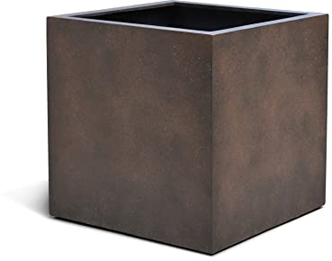 ESCHBACH® Pflanzkübel Cube 30 Rost Braun Quadratisch * 30 x 30 x 30 cm * 10 Jahre Garantie