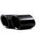 iSpchen Auto Auspuffrohr Auspuffblende Heckschalldämpfer Edelstahl Auspuffblenden Auto Auspuff Schalldämpfer Auspuff Endrohr Trim kompatibel mit 5er 520d 520i 523i 525 528i 530i 530d 5gt F07 GT F10