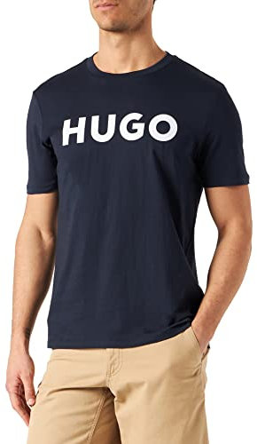 HUGO Men's Dulivio T-Shirt, Dark Blue405, XL