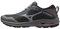 Mizuno Damen Wave Rider GTX Straßen-Laufschuh, Iron Gate/Nimbus Cloud/Fuchsia Fedora, 38.5 EU