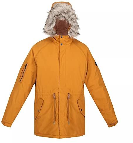 Regatta Salinger III Parka Jacke Freizeitjacke modisch Herren schwarz schwarz