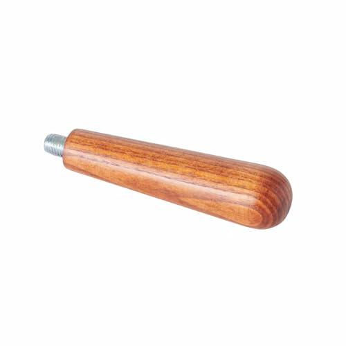 ITALPARTS Holzgriff für Siebträger Portafilter Handle. Siebträger Griff Holz Ersatz Espressomaschine Ersatzteile Coffee Machine (Wood Quatro, M10)