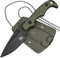 Wolfgangs CITO Neck Knife Messer - inklusive Kydex Scheide und Kugel Halskette zum umhängen - Mini Survival Outdoor Messer für jeglichen Gebrauch