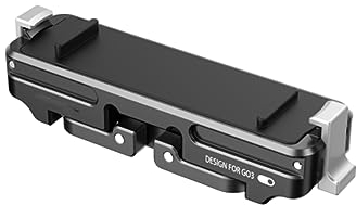 Levigo Sport Kamera Magnetischer Schnellspanner Adapter Halterung Kompatibel mit Insta360 Go 3, Action Kamera Saugnapf Schnellspanner Zubehör Montagehalter