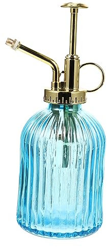 SUPVOX Regadera Pequeña De Vidrio Pulverizador para Flores Vintage Botella Rociadora De Riego para Plantas Pulverizador De Agua para Jardín para Uso Casa o Invernadero