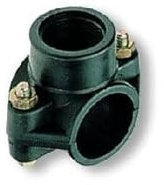 PISCINEO Collier de Prise en Charge 2 boulons renforcé 50 × 3/4